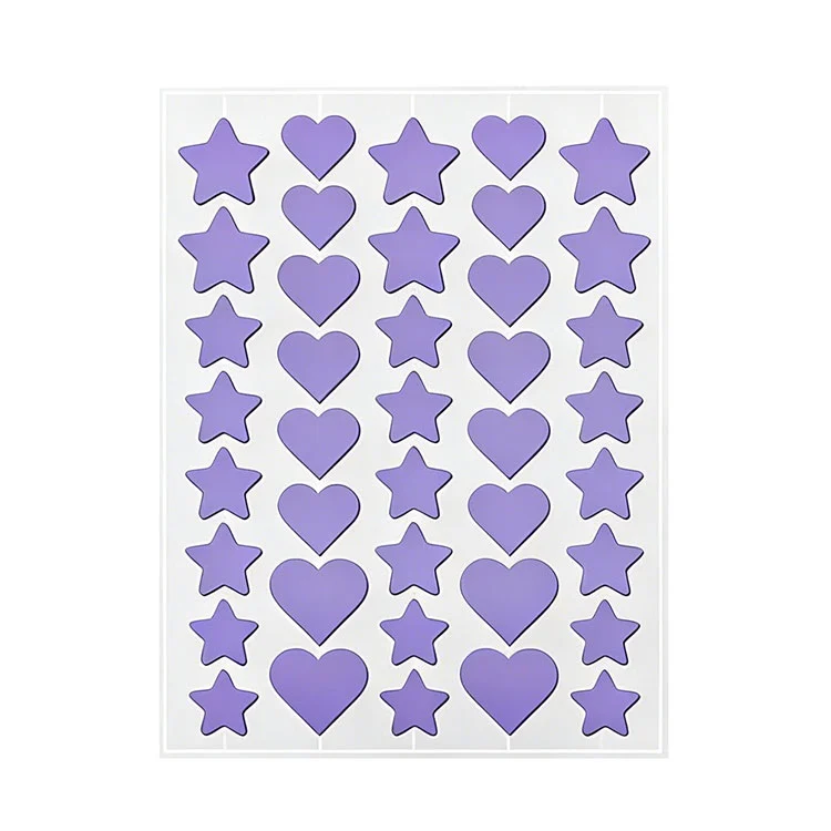 Paistí Pimple Réalta gleoite le haghaidh Cneasaithe